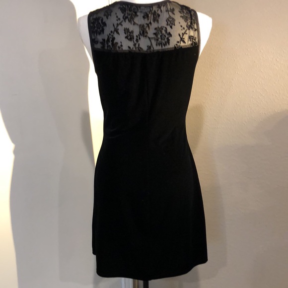 My Michelle stretch Lace/Velvet Dress - Med - Picture 4 of 8